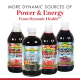 Dynamic Health Organic Tart Cherry Juice Concentrate - Unsweetened Montmorency Tart Cherry Juice, for Men & Women, Source of Vitamins A, C, K