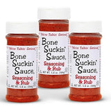 Bone Suckin' Original Seasoning & Rub, Gluten-Free, Non-GMO, Kosher, No Msg, Great on Ribs, Meat and Fish (5.8 Ounce, Pack of 3)