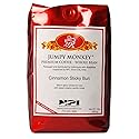 Jumpy Monkey® Coffee Cinnamon Sticky Bun Flavored Blend - Medium Roast, 100% Arabica, Whole Bean Coffee, 12 Ounce Bag