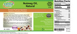 Nutmeg Oil, Natural Super Strength Flavor (4 oz, ZIN: 528558)