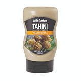 Wild Garden Tahini Sauce & Dressing, Easy Squeeze Bottle. Great on Falafel, Sandwiches, Salads, and Mores! 9.9 oz