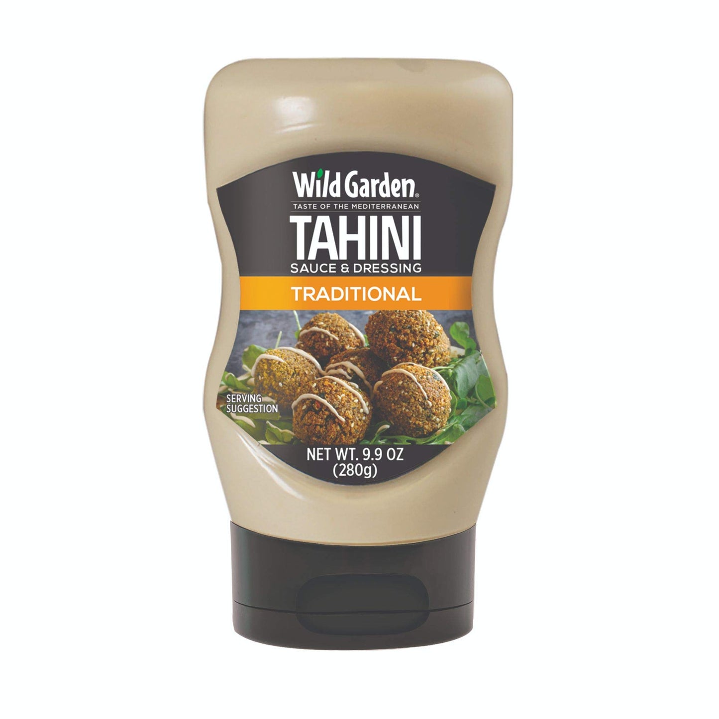 Wild Garden Tahini Sauce & Dressing, Easy Squeeze Bottle. Great on Falafel, Sandwiches, Salads, and Mores! 9.9 oz