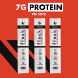 Flock Chicken Meat Sticks 10 Count | GLP-1 Friendly High Protein Chicken Sticks 7g Protein | Healthy Meat Snacks Keto | Protein Meat Sticks Low Carb |