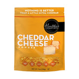 Healthier Comforts Cheddar Cheese Powder (7 oz) | Premium Yellow Cheddar | Batch Tested Gluten Free, Kosher, No Artificial Dyes | Cheesy Goodness
