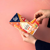 Theo Chocolate Holiday 4-Pack Organic Chocolate Bar Variety Gift Pack