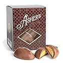 Asher's Chocolates, Sugar Free Milk Chocolate Eggs, Small Batches of Kosher Chocolate, Family Owned Since 1892, 13 Individually Wrapped Chocolate Eggs