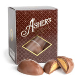 Asher's Chocolates, Sugar Free Milk Chocolate Eggs, Small Batches of Kosher Chocolate, Family Owned Since 1892, 13 Individually Wrapped Chocolate Eggs