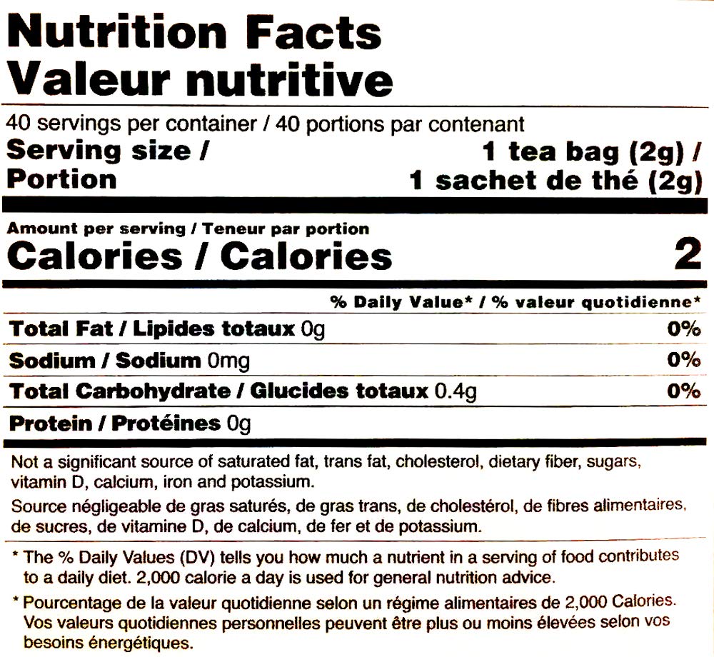 Hsu's Root to Health American Ginseng Tea, 40 Teabags (2x20 Teabags)