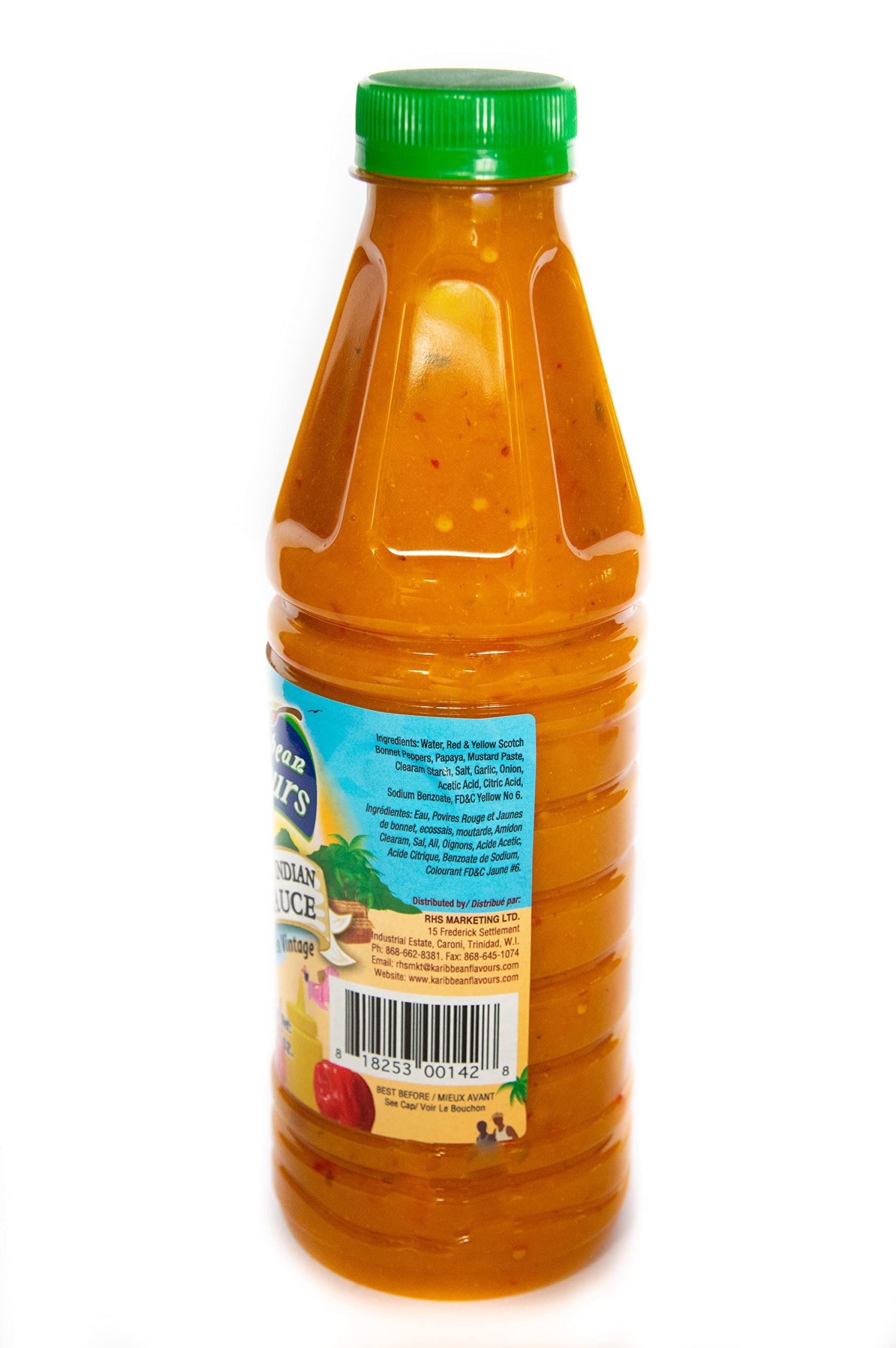 Vintage West Indian Pepper Sauce 26 Fl. Oz/750ml