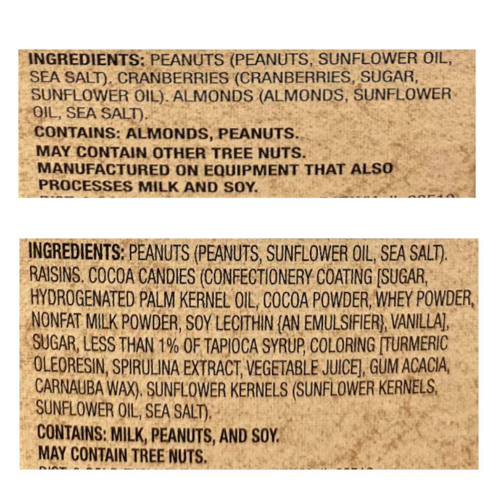 On The Go Trail Mix 2 Packs With 16 Individually Packed Bags of Nuts Seeds and Chocolate Gems