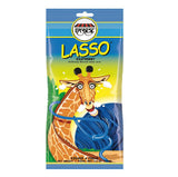 Paskesz Lasso Intensely Flavored Blue Raspberry Laces 3.5 Oz. (Pack of 3)
