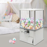 25-Cent Vending Machines, Coin Operated Large Capacity Gumball Machine, 22" Height Bubble Gum Machine, Commercial Mini Balls Dispenser Prize Machine
