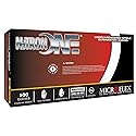 Microflex NO123M Lightly Powdered Nitrile Glove Size Medium, 100 Box