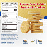 ChocZero Gluten-Free Vanilla Sandwich Cookies with Creme - Low Sugar, Keto Friendly Dunkies (1 Box, 9oz)