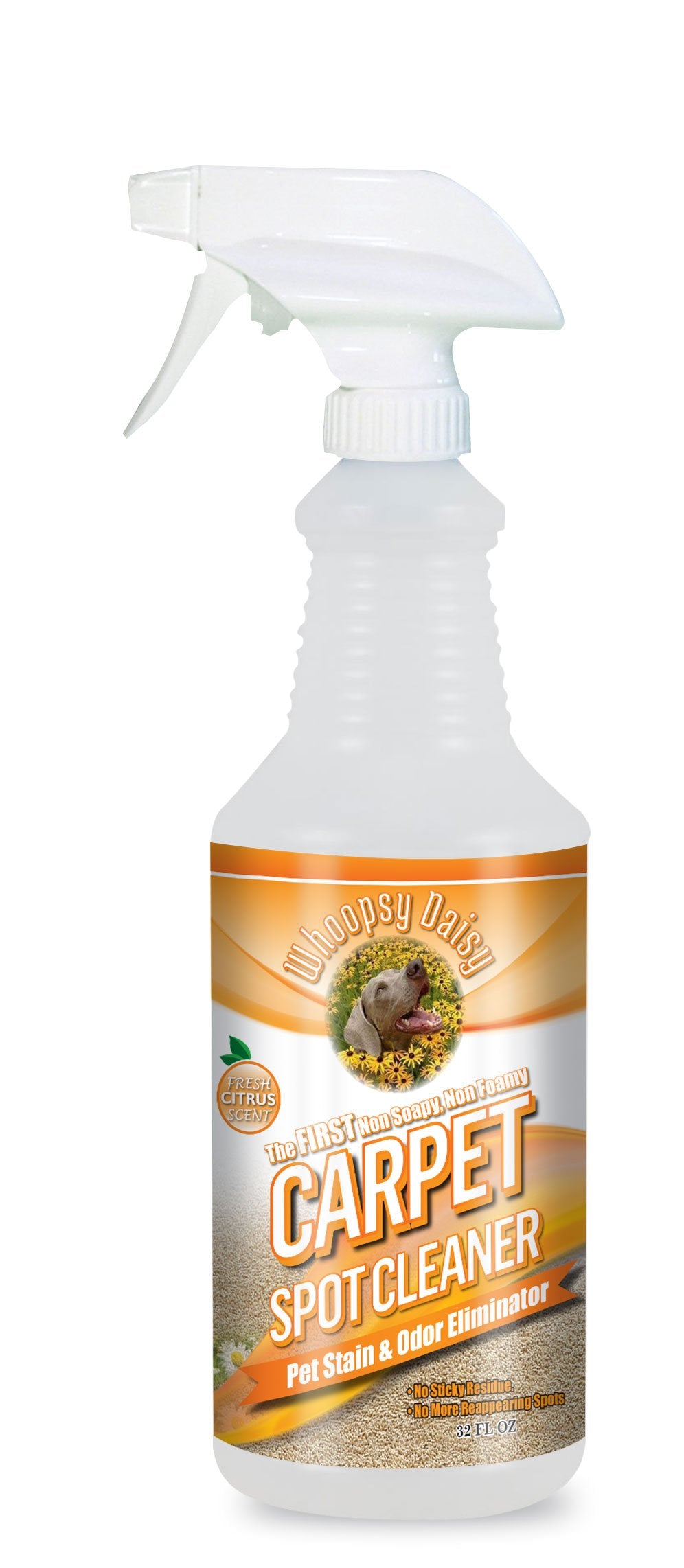 Pet Stain & Odor Eliminator Carpet Spot Cleaner (Fresh Citrus Scent) 32 FL OZ