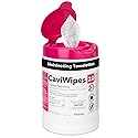 Metrex - CaviWipes 2.0 Disinfecting Wipes for Healthcare, Dental & Clinical Use - Manual Pull, Pre-Moistened, Non-Sterile, Disposable 6" x 6.75" - 160