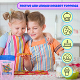 Manvscakes Sprinkles - Themed Sprinkles for Cake Decorating, Sprinkle Mix for Cookies, Ice Cream, Fondant Cake, Gluten Free, Cupcakes & Other