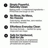 Quick Shine Hardwood Floor Cleaner 27oz| Use in Spray & Vac Mops| Removes Dirt & Scuff Marks| Ready-to-Use, Streak Free, No Rinse| Safer Choice