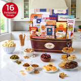 Broadway Basketeers Signature Gourmet Gift Basket with Chocolates & Snacks, For All Occasions