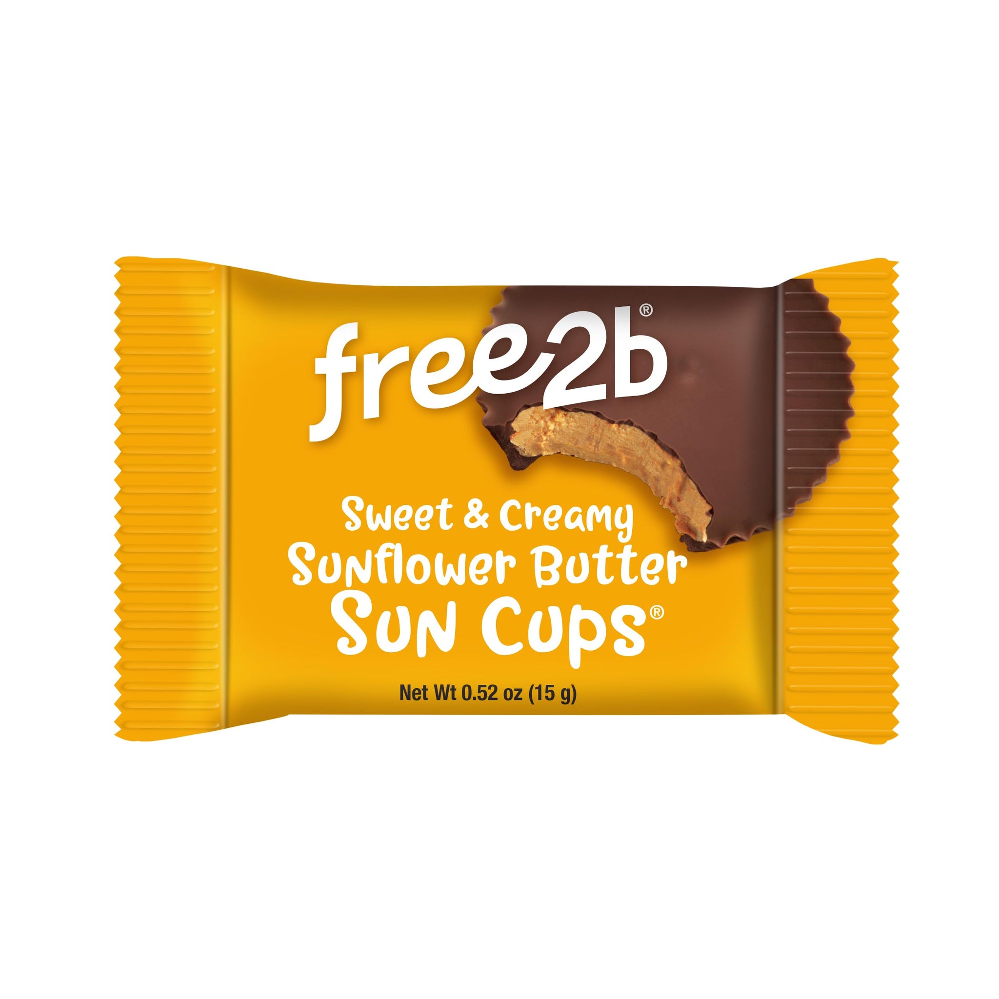 Free2b Halloween Bag O' Treats Sunflower Butter Cups, 10.58 OZ