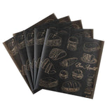 Restaurantware-12 x 12 Inch Pastry Sheets, 500 Durable Sandwich Wrapping Papers - Greaseproof, Kraft Paper Food Basket Liners, For Restaurants