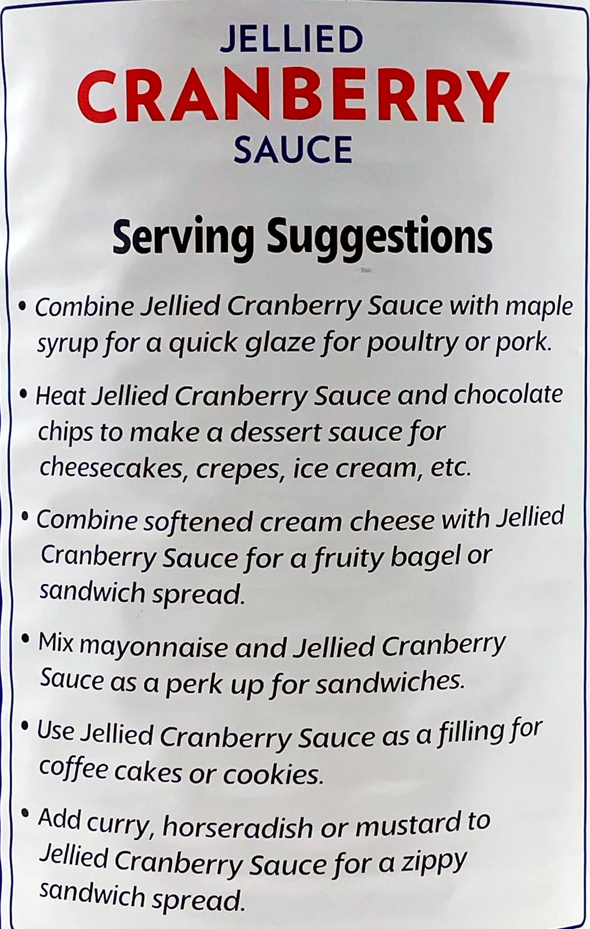 Ocean Spray Jellied Cranberry Sauce | Kosher | Made in America | 7.31 lb