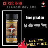 Citrus Herb Seasoning | Premium Citrus Seasoning with Garlic and Herbs for Turkey, Chicken, Fish, Pork and Lamb | No Artificial Flavors, No MSG added