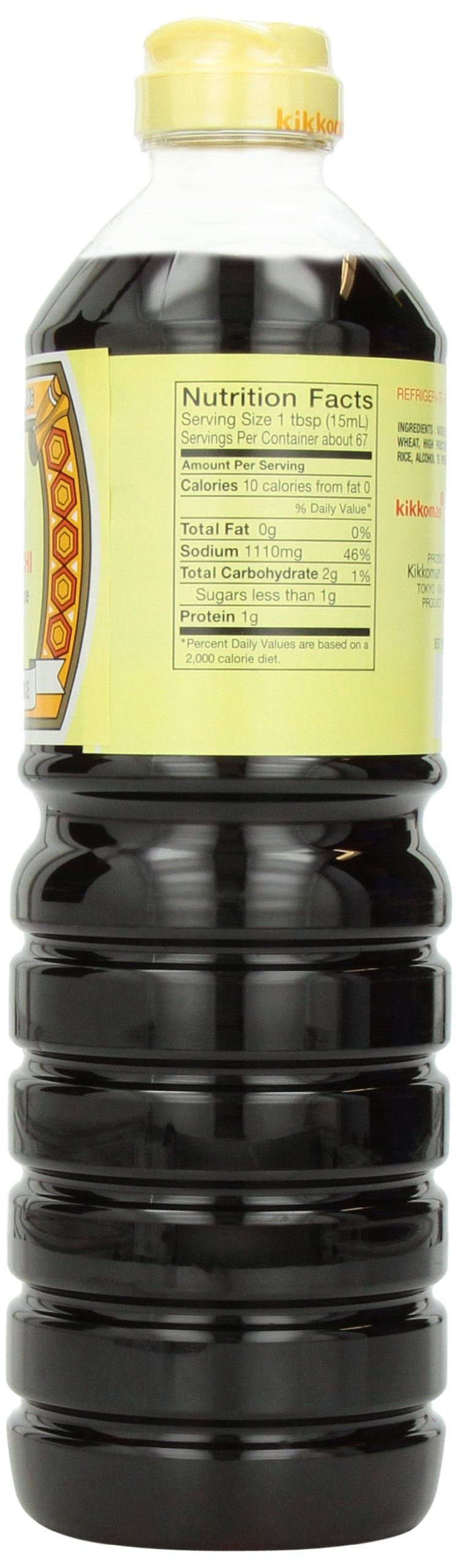 Kikkoman Usukuchi Soy Sauce, 33.8 Fl Oz (Pack of 3)