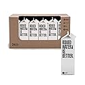 Boxed Water 16.9 oz. (24 Pack) - A Sustainable Alternative - Better Than Premium Plastic Bottles - Purified Drinking Water in Plant-Based Cartons