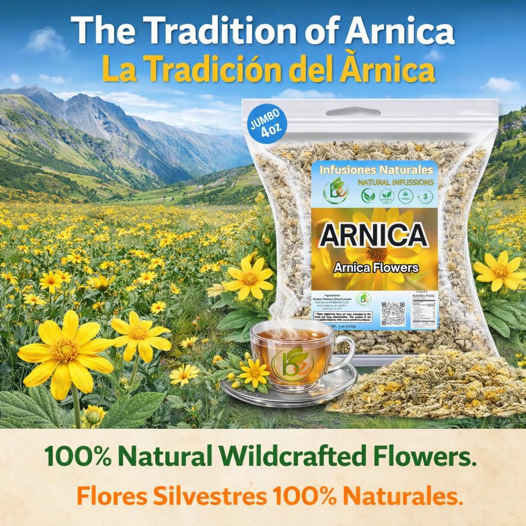 ARNICA FLOWER TEA 4oz | TE FLOR DE ARNICA 4oz