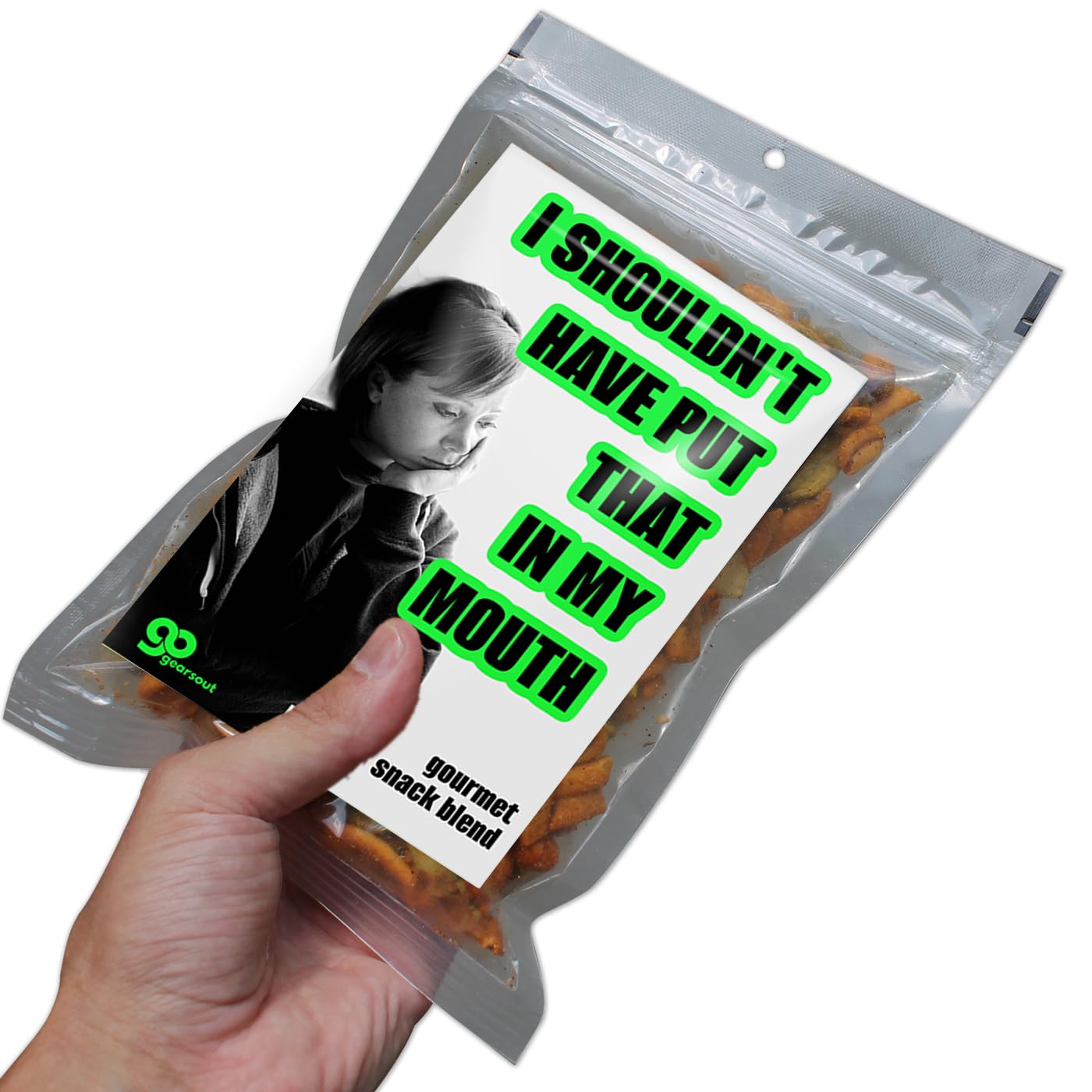 Shouldn’t Have Put That In My Mouth Gourmet Trail Mix Blend Spicy Food Gift for Salty Snack Lovers Funny Gag Gift for Women and Men Adult Easter