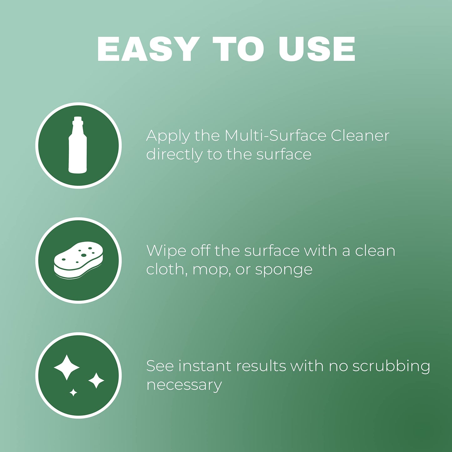 Naturetek Multi-Surface Cleaner, Complete Degreaser, and Deodorizer, All-Purpose Cleaning for Toilets, Bathtubs, Floors, and Walls, Fast Acting, No