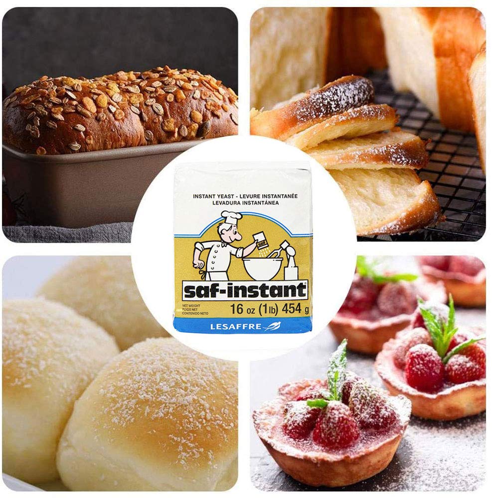 SAF LeSaffre Instant Yeast, yTpoVo Gold, 4 Pound