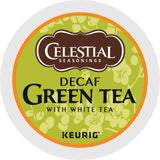 Celestial Seasonings Decaf Green Tea, K-Cup Portion Pack for Keurig K-Cup Brewers, 24-Count