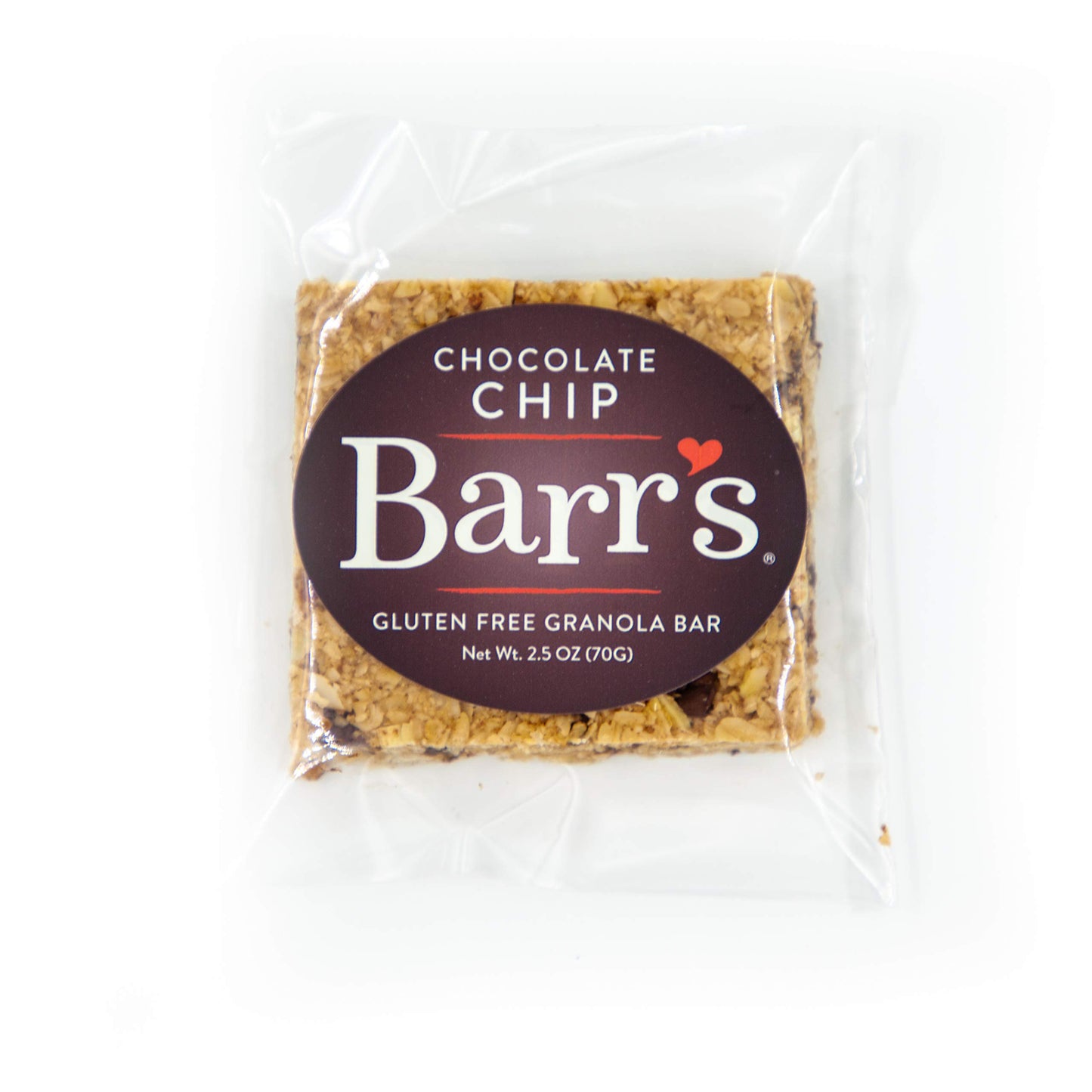 Mrs. Barr’s Natural Foods Granola Bars | Chocolate Chip | Certified Organic Gluten Free Oats | Soft Texture | Small Batch | Gourmet Quality | Real