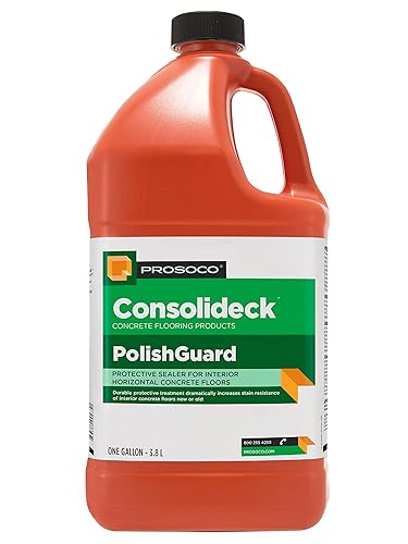 PROSOCO PolishGuard | Protective Sealer for Interior Horizontal Concrete Floors - Trusted by Professionals (1 Gallon)