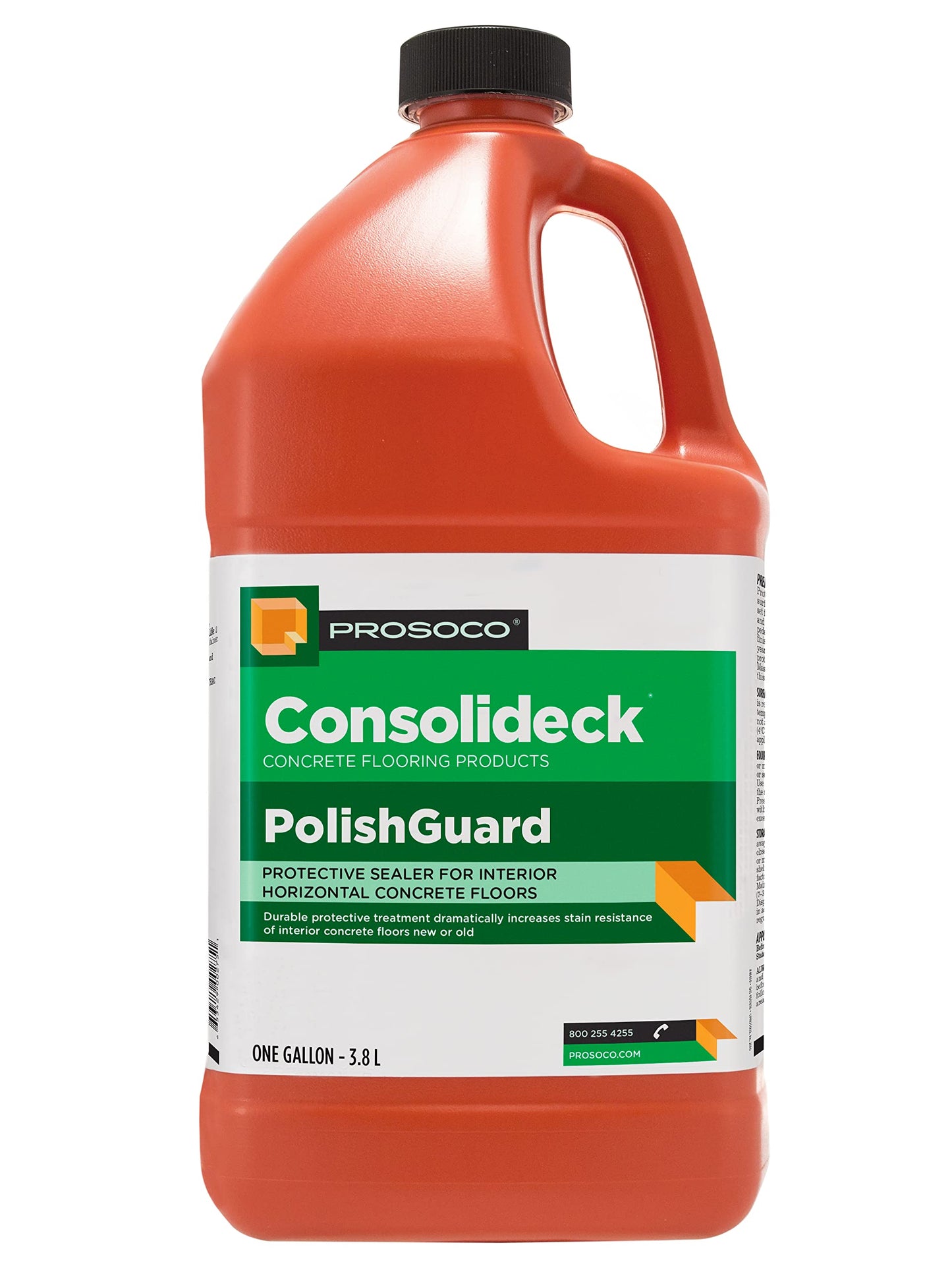 PROSOCO PolishGuard | Protective Sealer for Interior Horizontal Concrete Floors - Trusted by Professionals (1 Gallon)