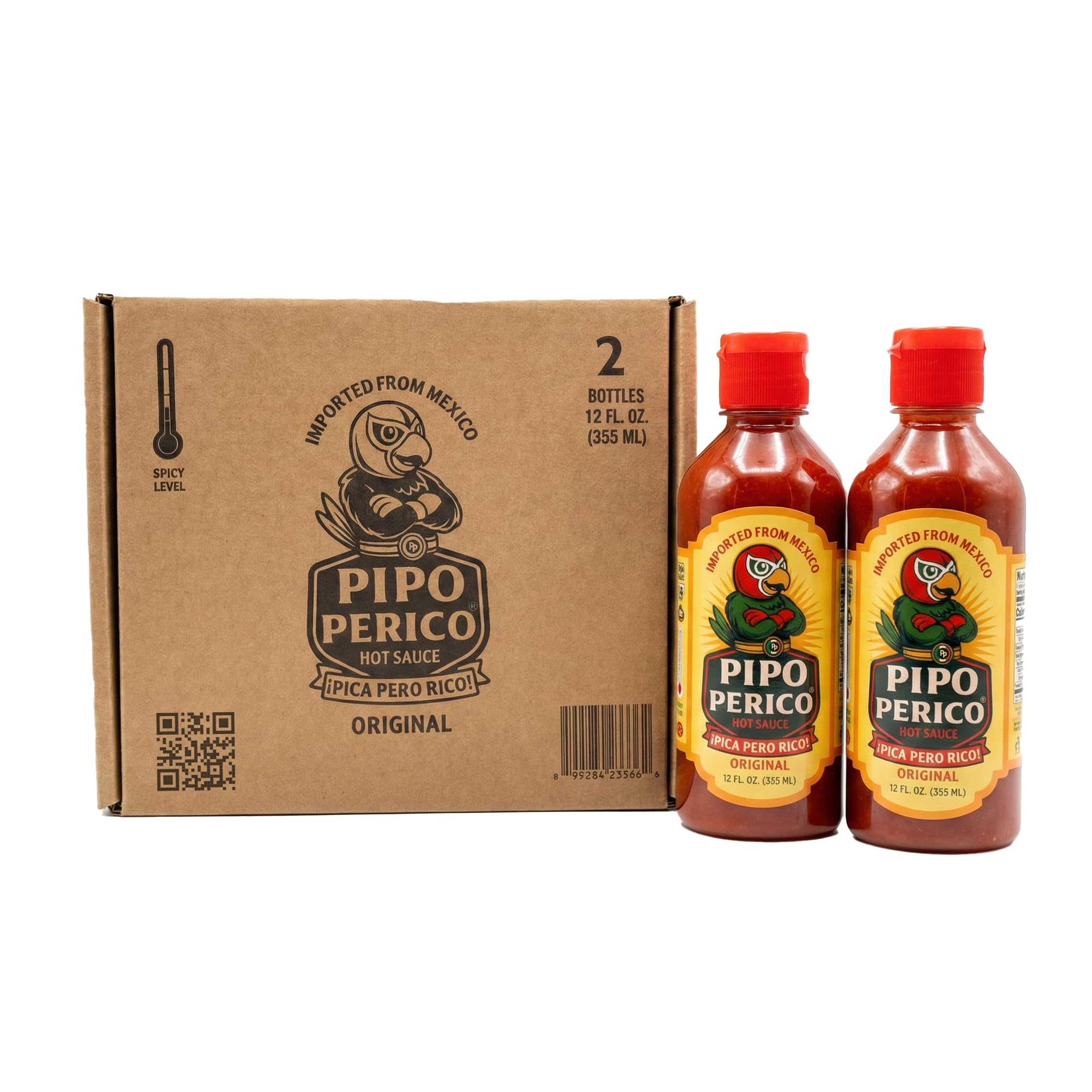 Pipo Perico Mexican Hot Sauce, Original Guajillo & Arbol
