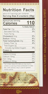 Valley Lahvosh Hearts Crackers 4.5 oz (Pack of 4)