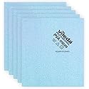 Vileda Professional | PVA Microfiber Cloth | All Purpose Cleaning Shammy | Synthetic Chamois Towel | Smooth & Absorbent Materials | 5 Pack Blue