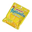 Bourbon Fettuccine Gummi Lemon Candy, 10-Pack - Japanese Tangy & Chewy Gummy Strips with Real Lemon Juice
