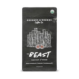 Grounds & Hounds Coffee - 12oz Ground Bag, Dark Roast, The Beast Ground 12oz bag