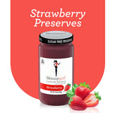 Skinnygirl Sugar Free Kosher Preserves, Strawberry, 10 Ounce