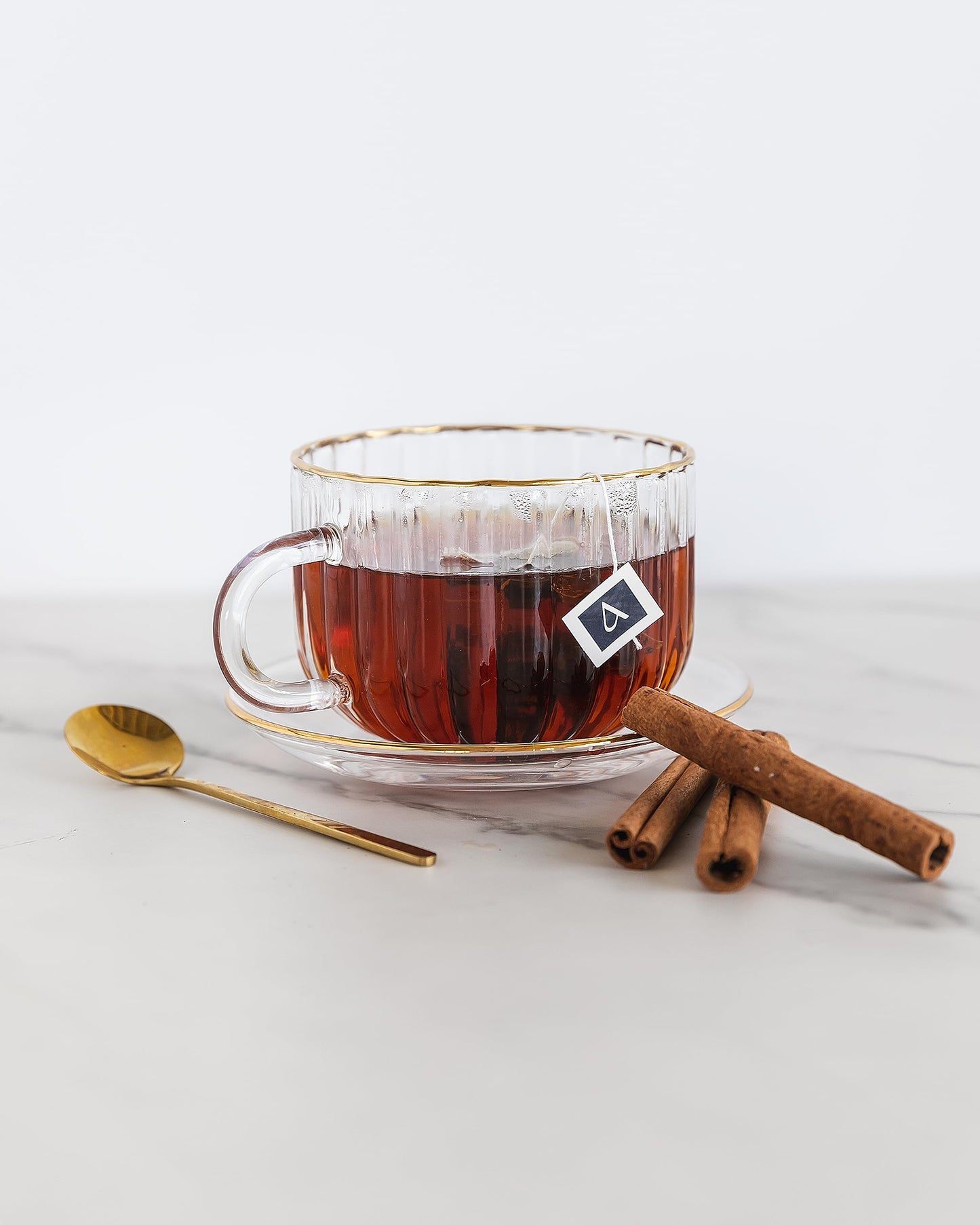 Arbata Masala Chai Tea, 12 Pyramid Tea Bags - Artisanal Caffeinated Black Tea with Ginger, Cinnamon, Cardamom & Spices, Naturally Flavored Spiced Chai