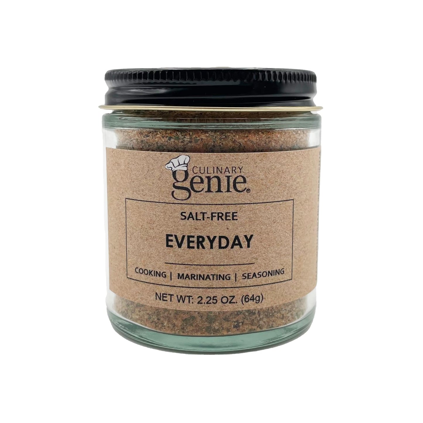 Culinary Genie Salt-Free Everyday Seasoning Blend - Classic Seasoned Salt Flavor, No Salt Added