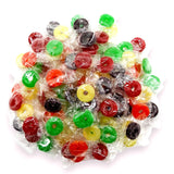 Five Flavor Fruit Candy (1 Pound Bag) Cherry, Raspberry, Orange, Pineapple, Watermelon Hard Candy Approximately 75 Pieces