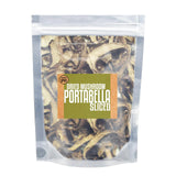 Essential Spice Dried Sliced Portabella Mushrooms - Rich Umami Flavor, Gourmet Quality - Ideal for Soups, Sauces, Stir-Fries & Pasta - Easy