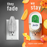 Febreze Plug in Air Freshener, Odor-Fighting Scented Oil Refill, Air Fresheners for Home and Bathroom and Kitchen, Long Lasting for Strong Odors