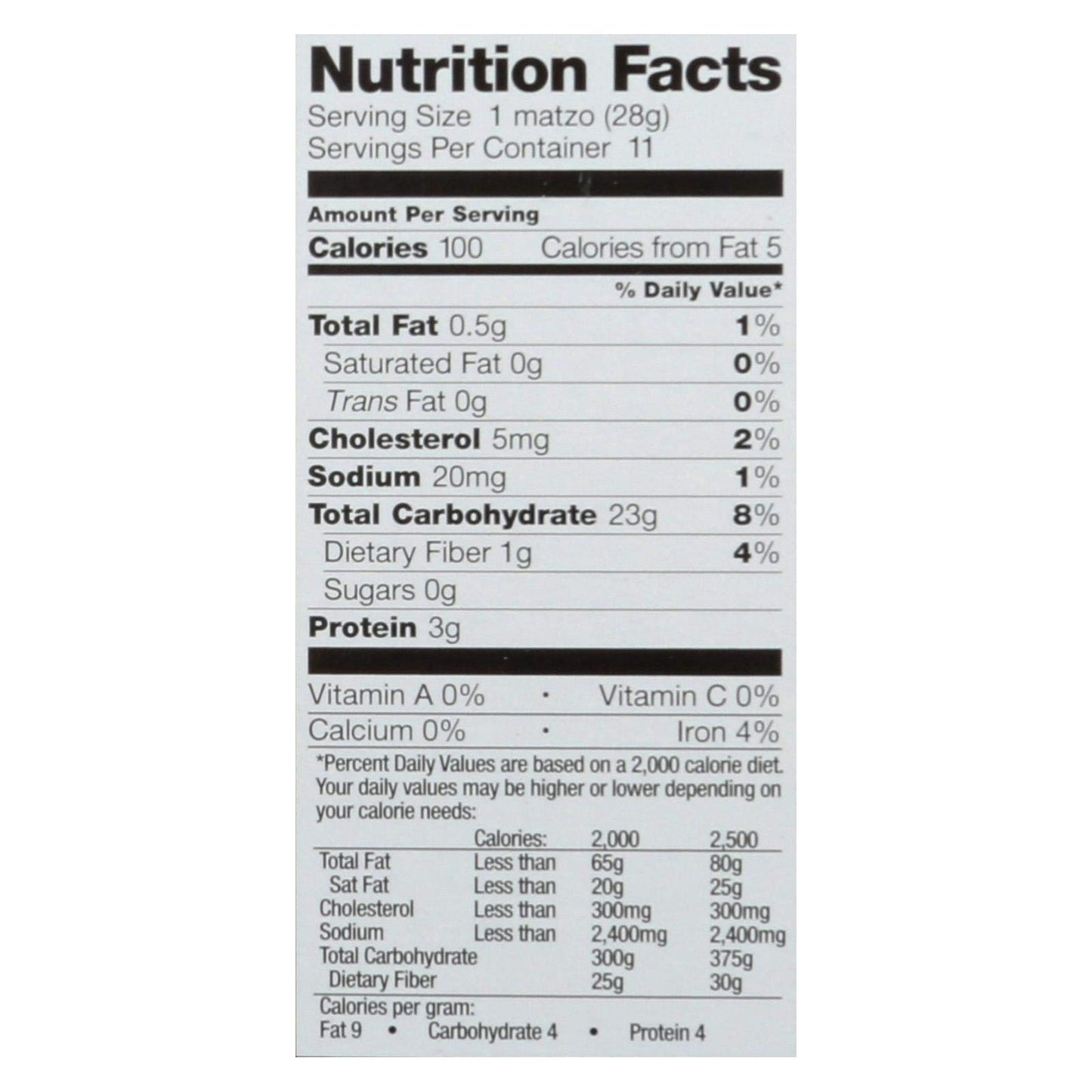 Streits Matzo Egg Onion 11 Oz -Pack of 12