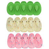 Peeps Marshmallow Chicks Assortment, Sour Watermelon, Cotton Candy & Party Cake Flavors - Easter Candy Treats, Dessert Toppers & Basket Stuffers, 10